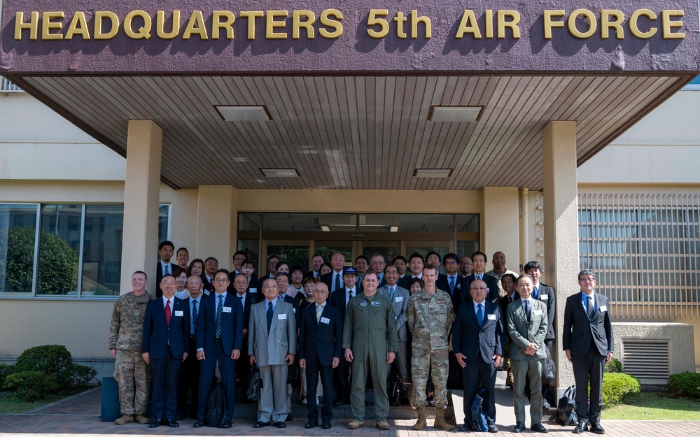 Japan-American AF Goodwill Association visits Yokota