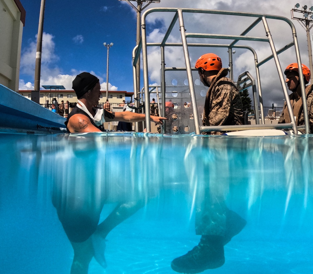 3rd MLG Underwater Egress Training