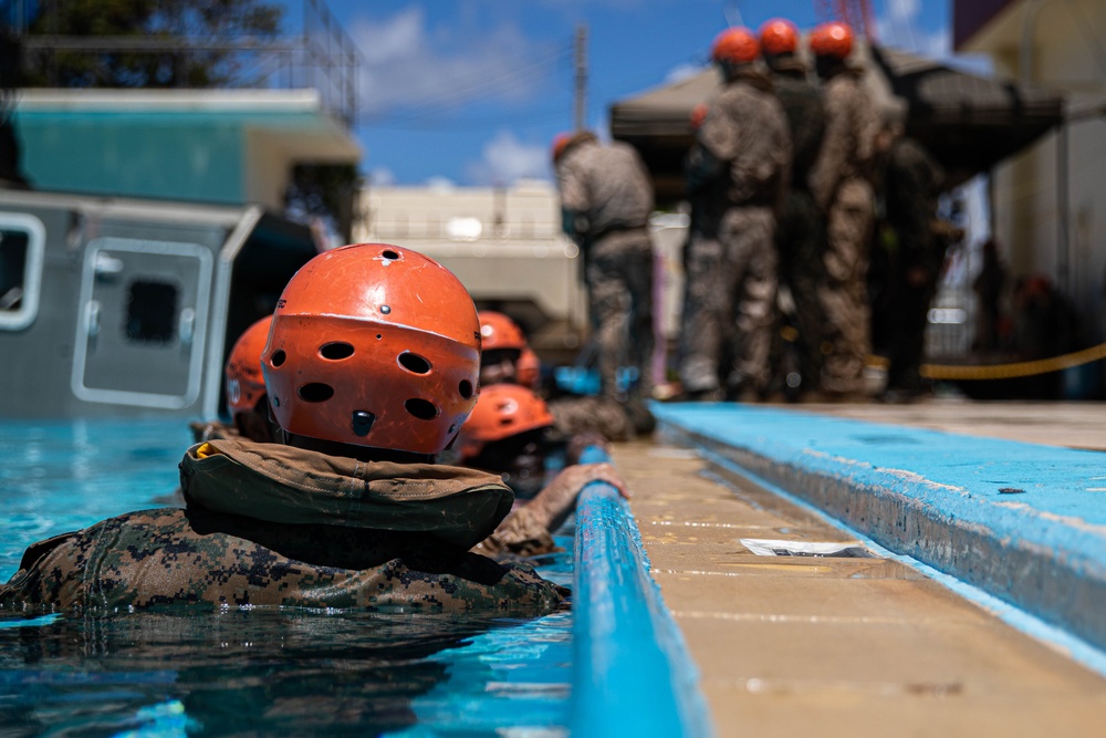 3rd MLG Underwater Egress Training