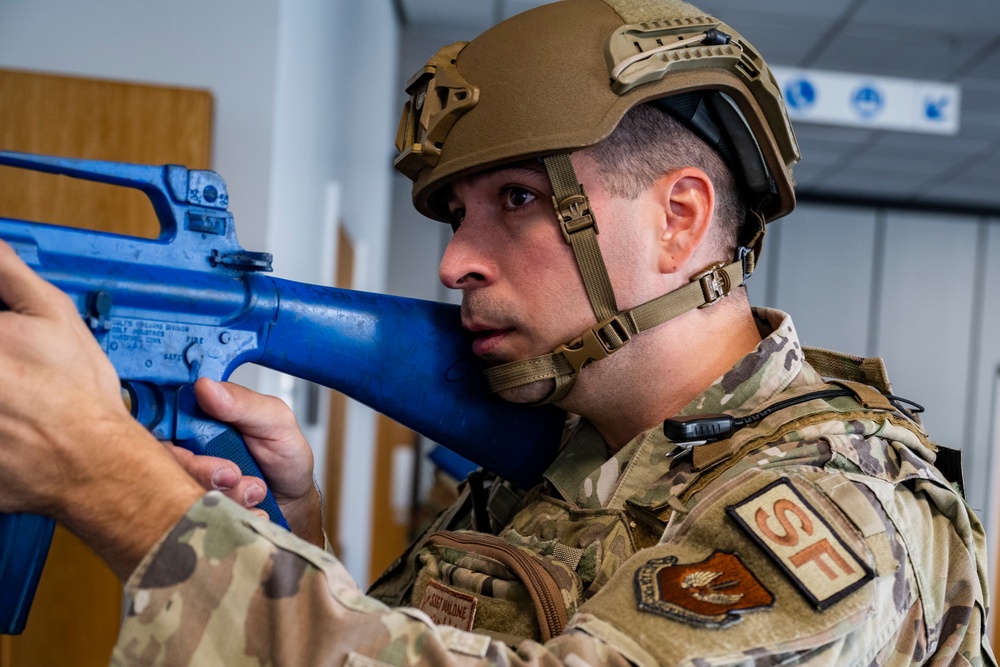 Run, Hide, Fight: 100 SFS, 100 CES active shooter exercise