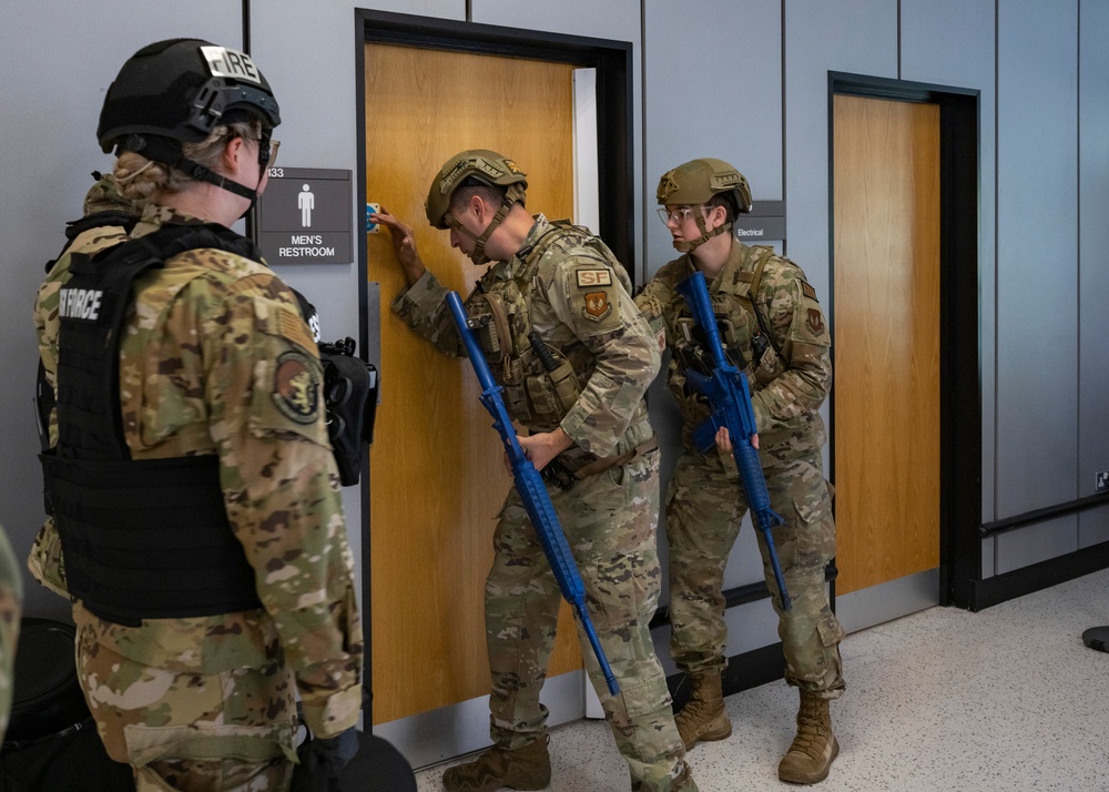 Run, Hide, Fight: 100 SFS, 100 CES active shooter exercise