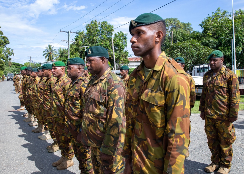 PACIFIC PARTNERSHIP 2023 PARADES INTO PAPUA NEW GUINEA