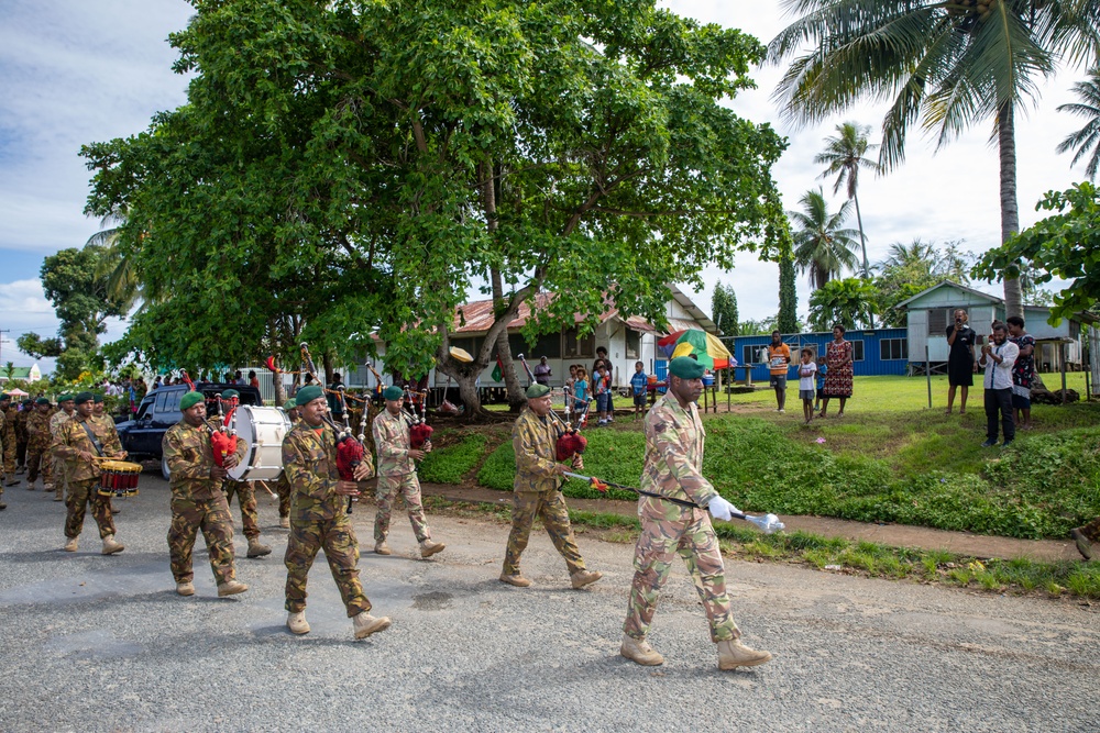 PACIFIC PARTNERSHIP 2023 PARADES INTO PAPUA NEW GUINEA