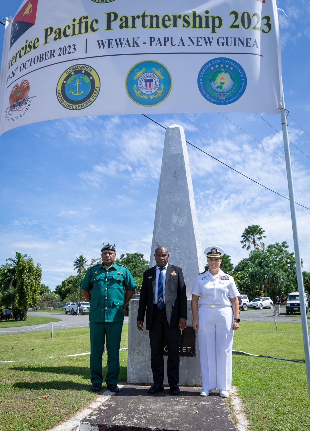 PACIFIC PARTNERSHIP 2023 PARADES INTO PAPUA NEW GUINEA