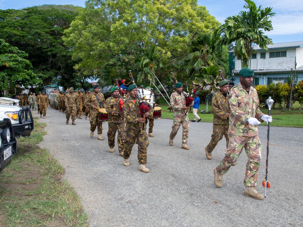 PACIFIC PARTNERSHIP 2023 PARADES INTO PAPUA NEW GUINEA