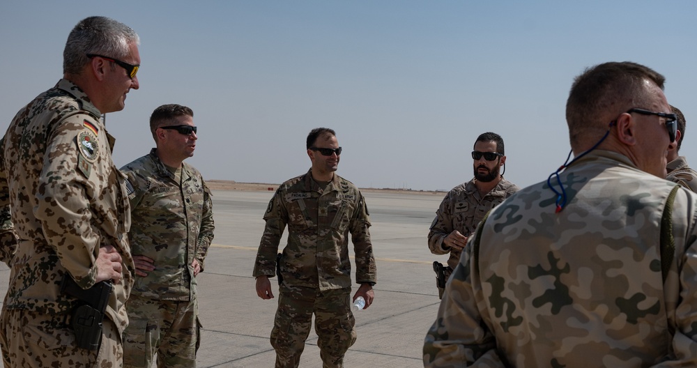 Bundeswehr Chief of Staff General Breuer Visits Al Asad