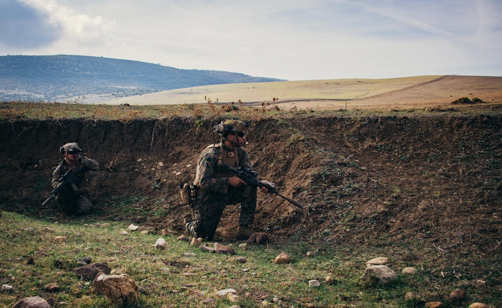 26th MEU(SOC) and Spanish Military Sharpen Infantry Tactics during Spanish Bilateral Exercise