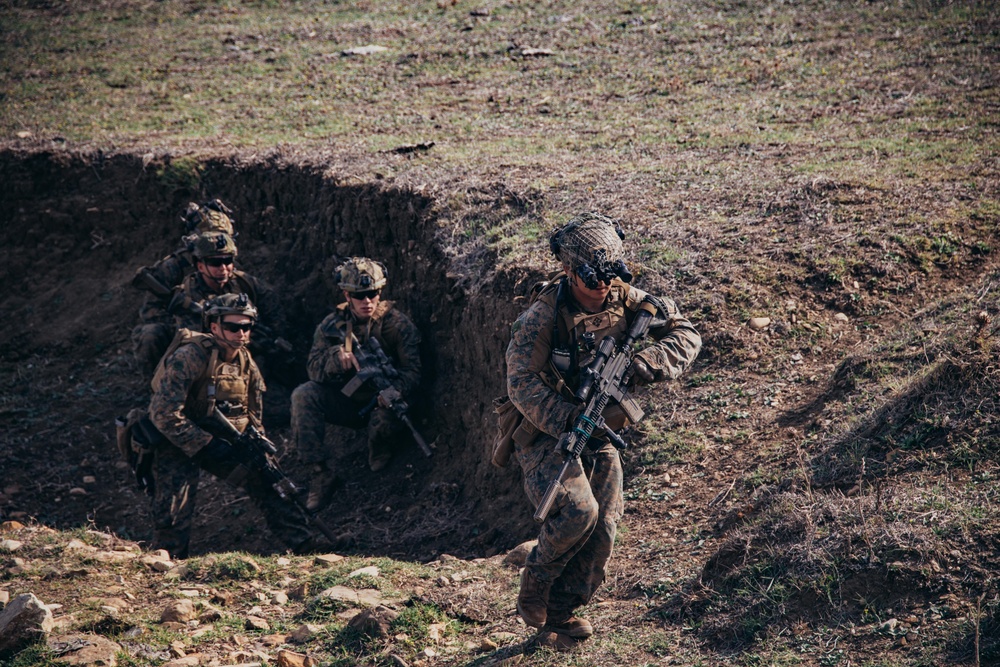 26th MEU(SOC) and Spanish Military Sharpen Infantry Tactics during Spanish Bilateral Exercise