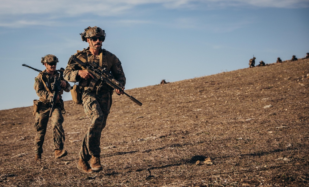 26th MEU(SOC) and Spanish Military Sharpen Infantry Tactics during Spanish Bilateral Exercise