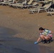 Beach Clean-up by USS Roosevelt Sailors