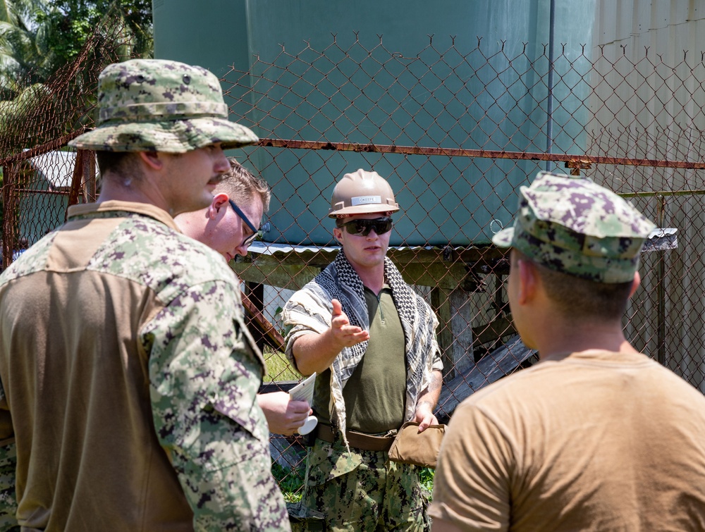 Pacific Partnership 2023 Seabees Break Ground at Mongniol Primary School