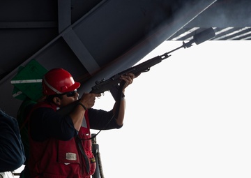 Gerald R. Ford FAS in the Eastern Mediterranean Sea