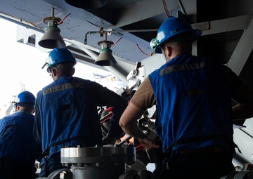 Gerald R. Ford FAS in the Eastern Mediterranean Sea
