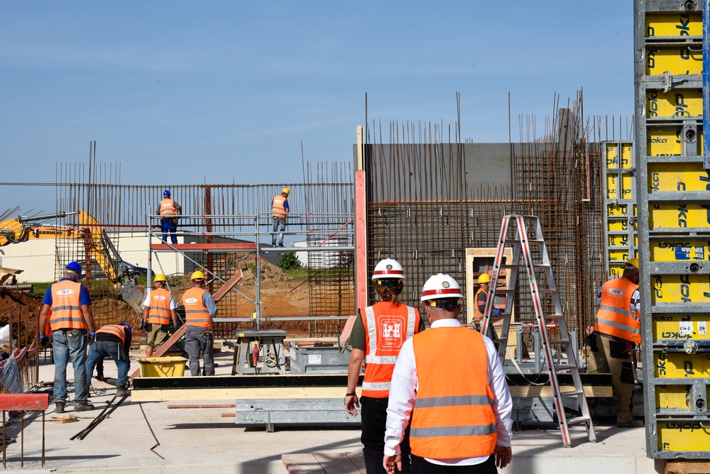 Partners celebrate construction of new Spangdahlem Elementary School in Germany