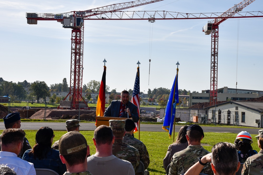 Partners celebrate construction of new Spangdahlem Elementary School in Germany