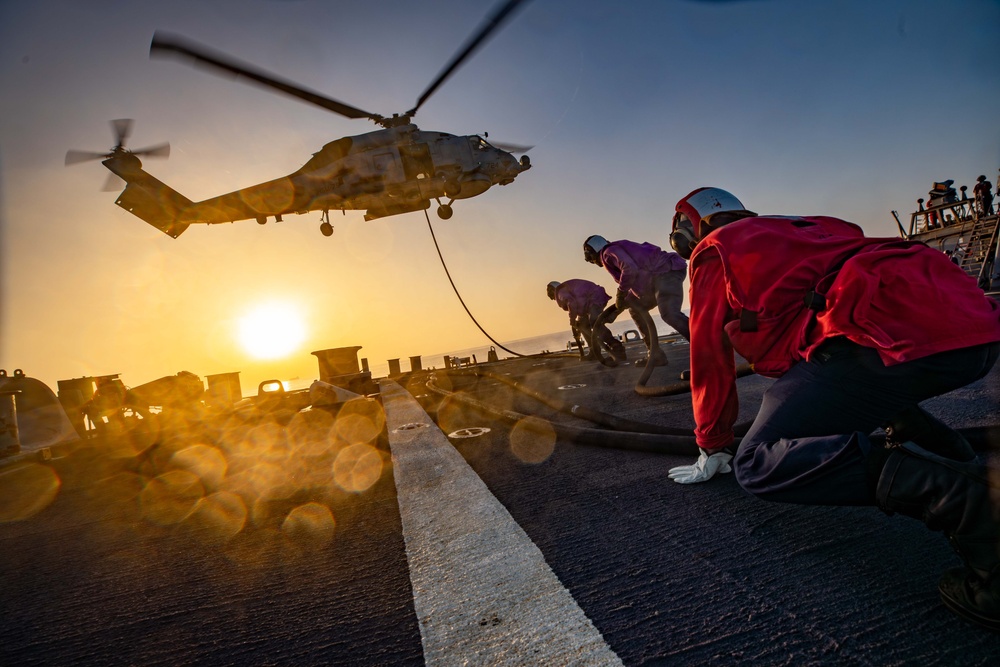 USS Carney Deploys with GRFCSG