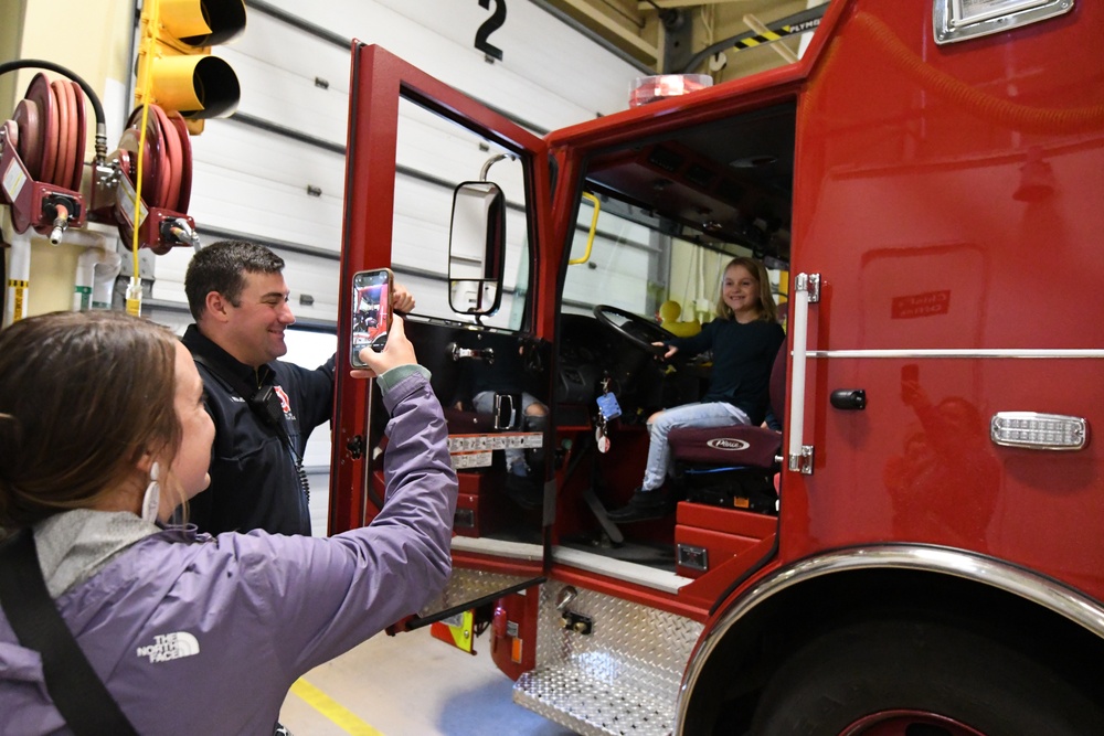 Fort Drum community members pack fire station for Firefighter for a Day event