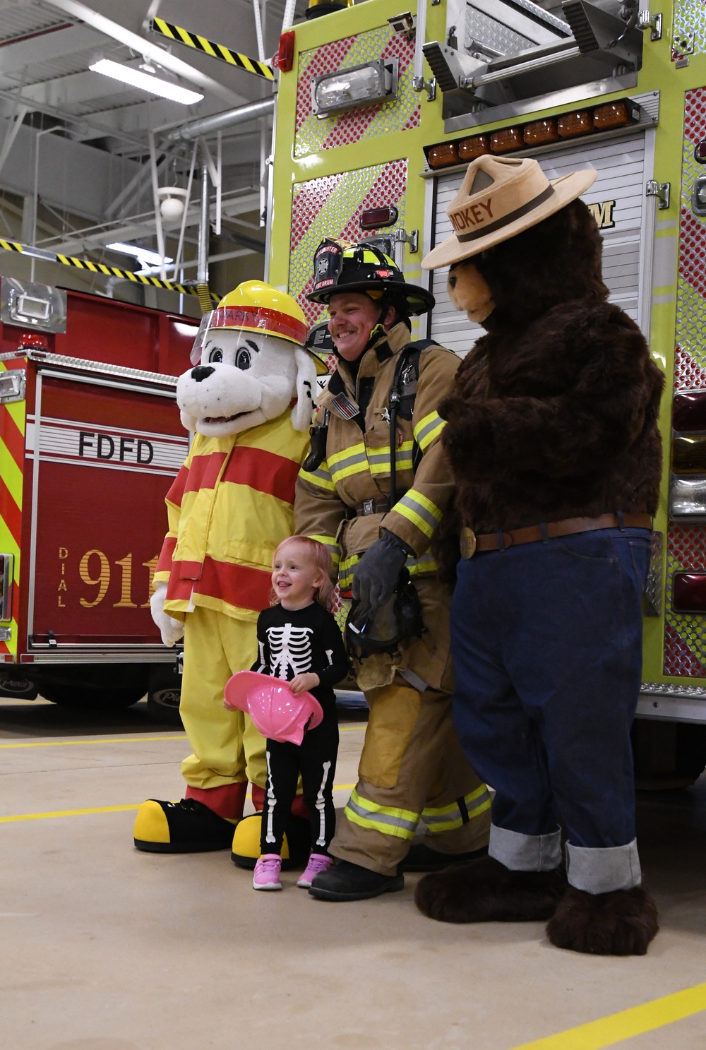 Fort Drum community members pack fire station for Firefighter for a Day event