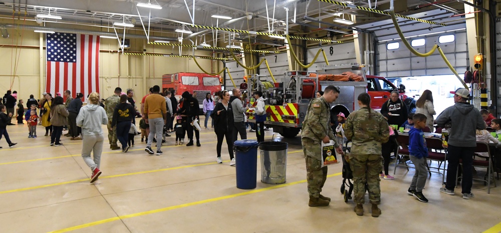 Fort Drum community members pack fire station for Firefighter for a Day event