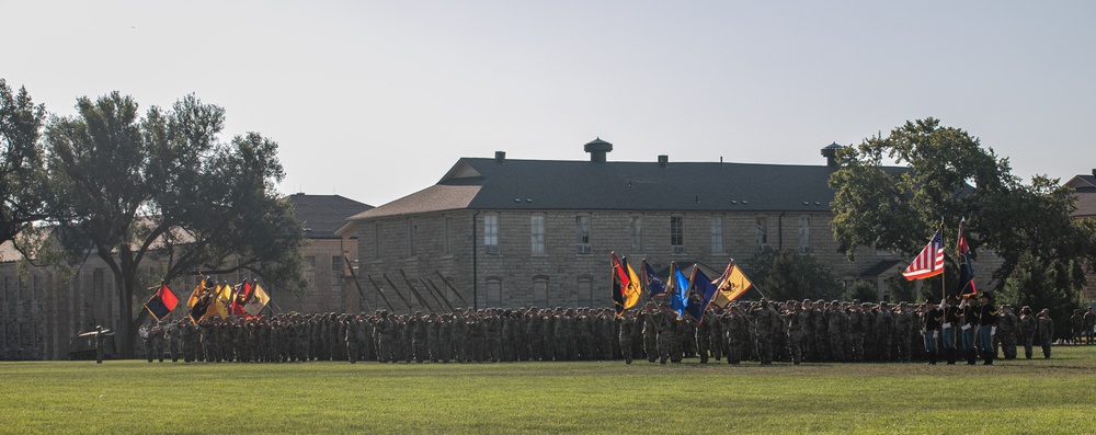 Big Red One Welcomes New Command Sgt. Major