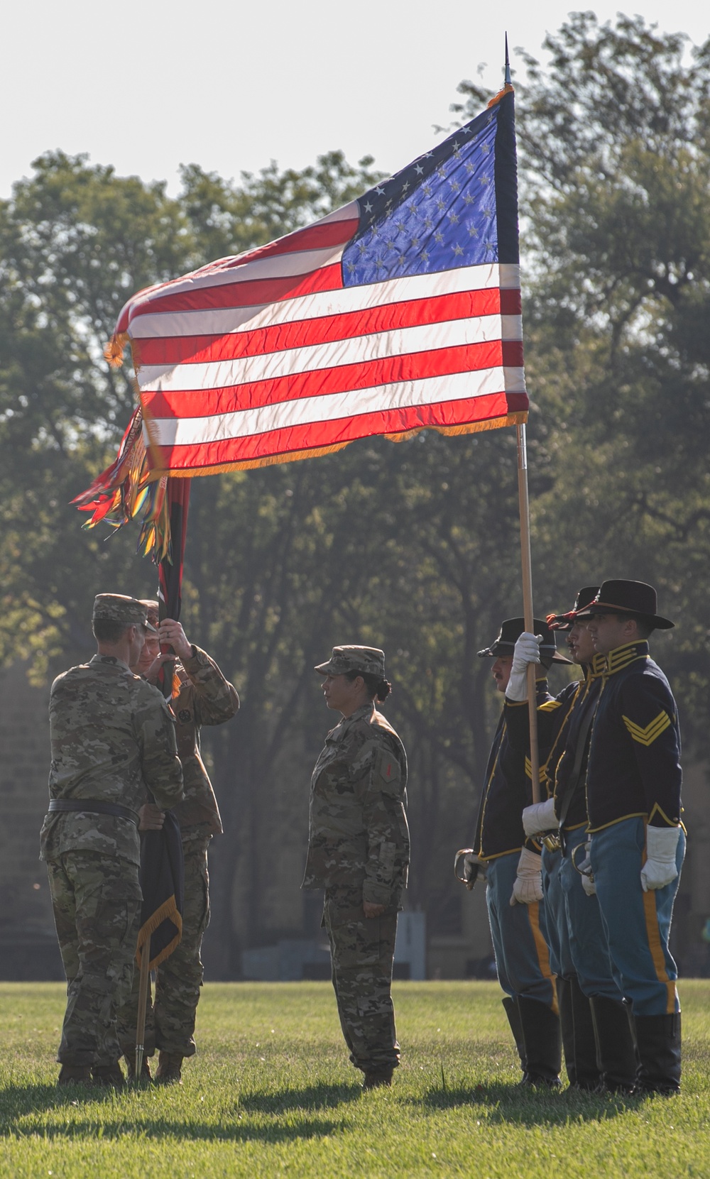 Big Red One Welcomes New Command Sgt. Major