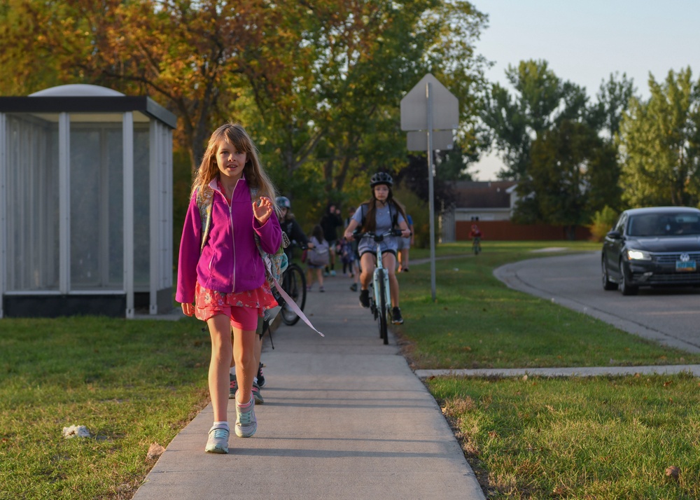 Nathan Twining Elementary and Middle School 2023 Walk and Roll