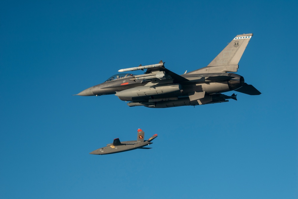 U.S. Marine Corps XQ-58A Valkyrie completes first flight