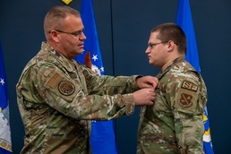 Local Defender awarded Airman's Medal for saving child's life
