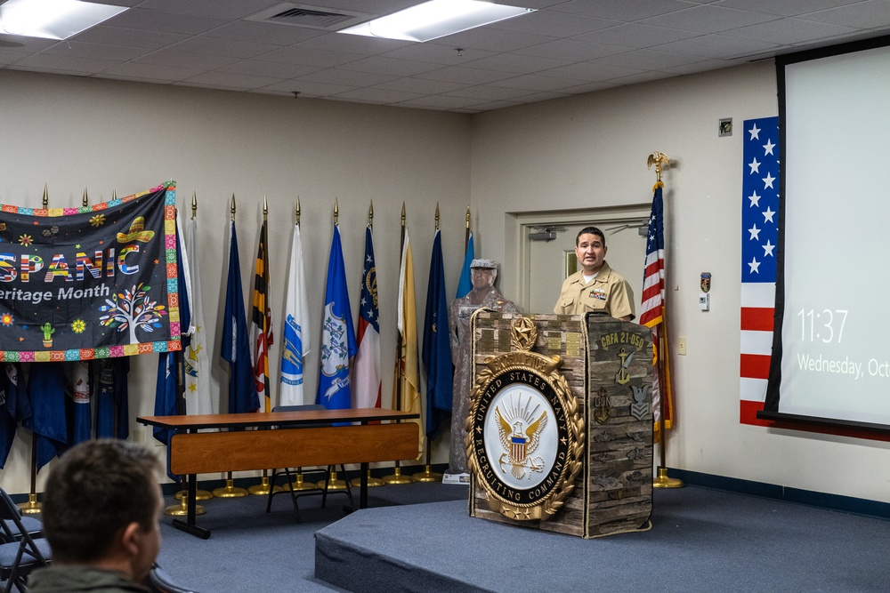 Navy Recruiting Orientation Unit Celebrates Hispanic Heritage Month