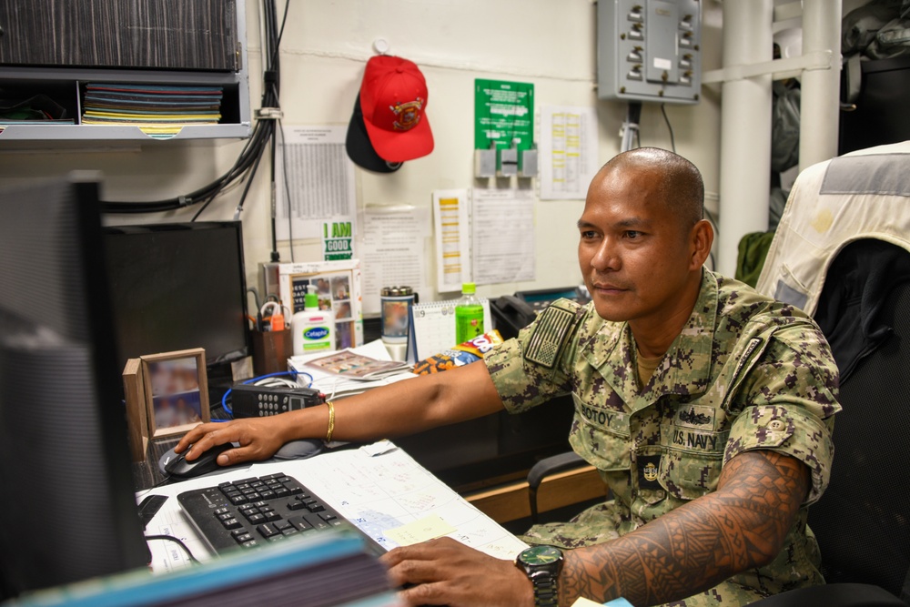 NAVSUP Fleet Logistics Center Yokosuka’s Logistics Support Center Prepared USS Ronald Reagan (CVN 76) for Mid-Deployment Visit