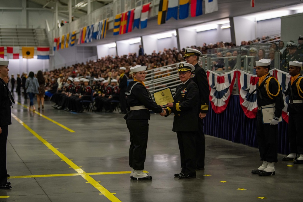 Recruit Training Command Pass in Review