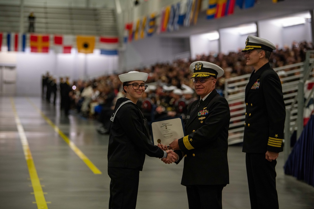 Recruit Training Command Pass in Review