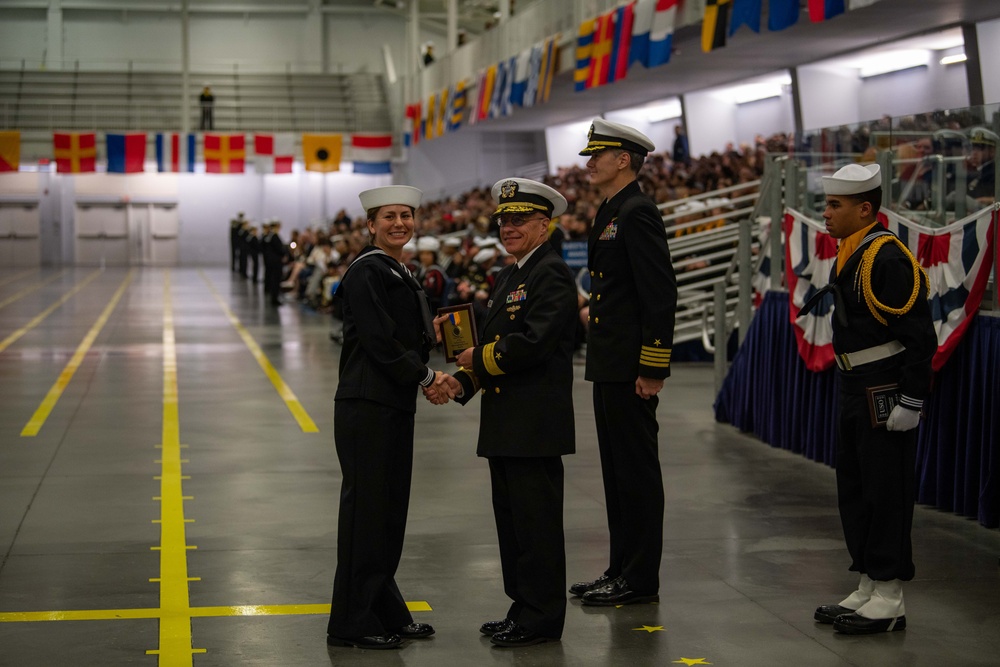 Recruit Training Command Pass in Review