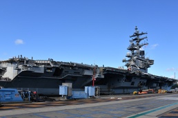NAVSUP FLC Yokosuka’s Logistics Support Center Prepared USS Ronald Reagan (CVN 76) for Mid-Deployment Visit