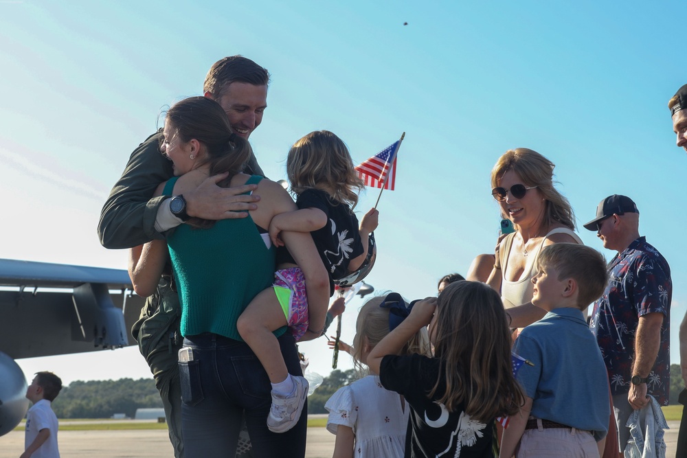 VMFA-115 returns from a UDP