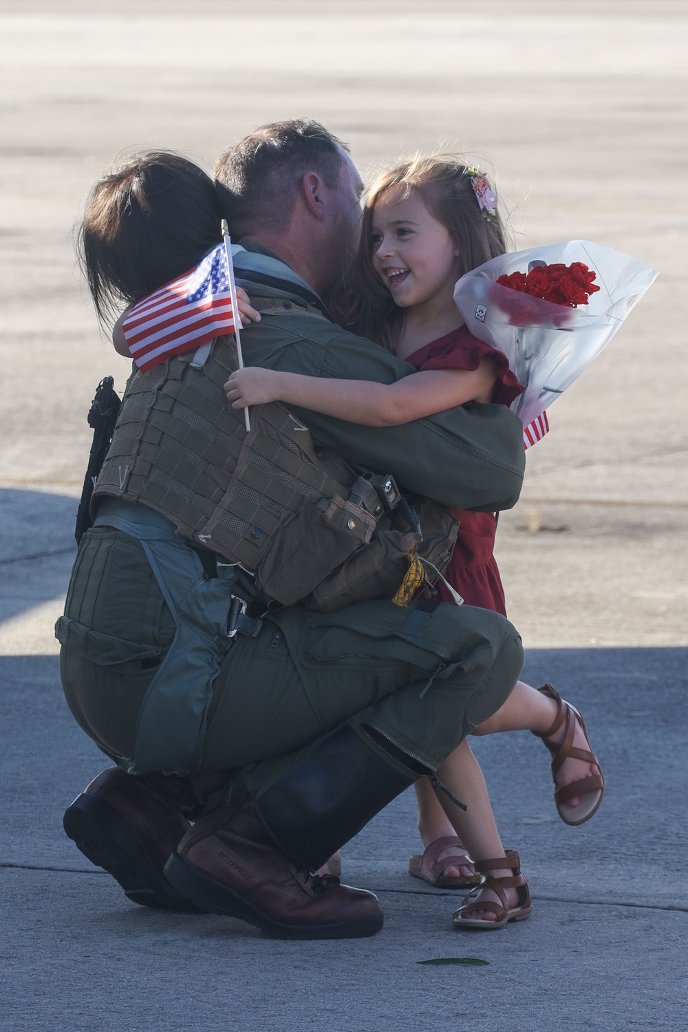 VMFA-115 returns from a UDP