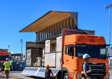 NAVSUP Fleet Logistics Center Yokosuka’s Logistics Support Center Prepared USS Ronald Reagan (CVN 76) for Mid-Deployment Visit