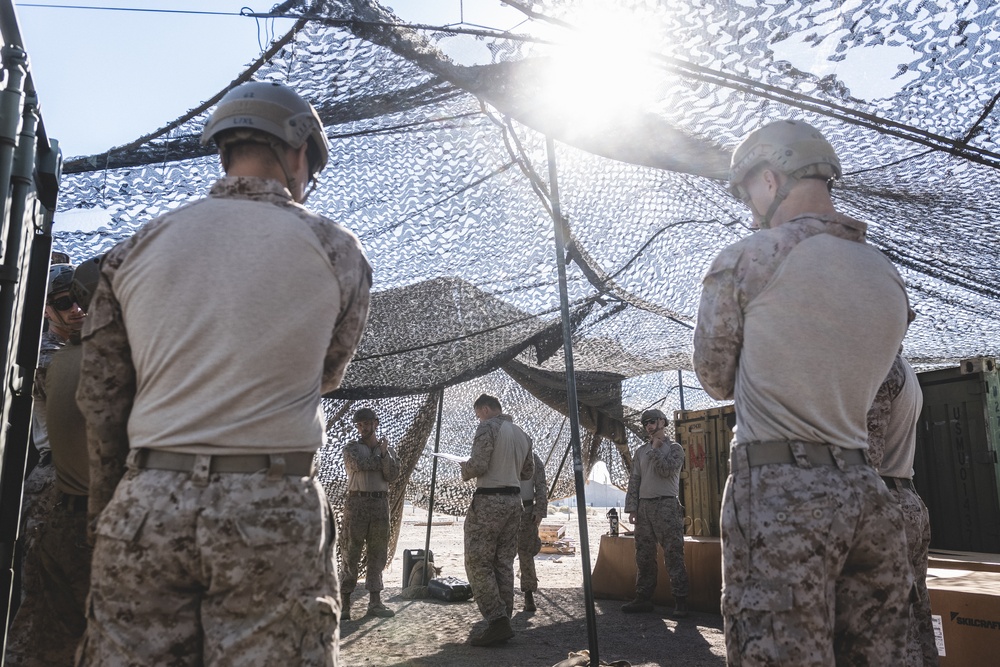 U.S. Marines attached to 8th Engineer Support Battalion Conduct Air Delivery Operations