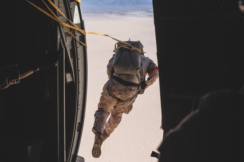 U.S. Marines attached to 8th Engineer Support Battalion Conduct Air Delivery Operations