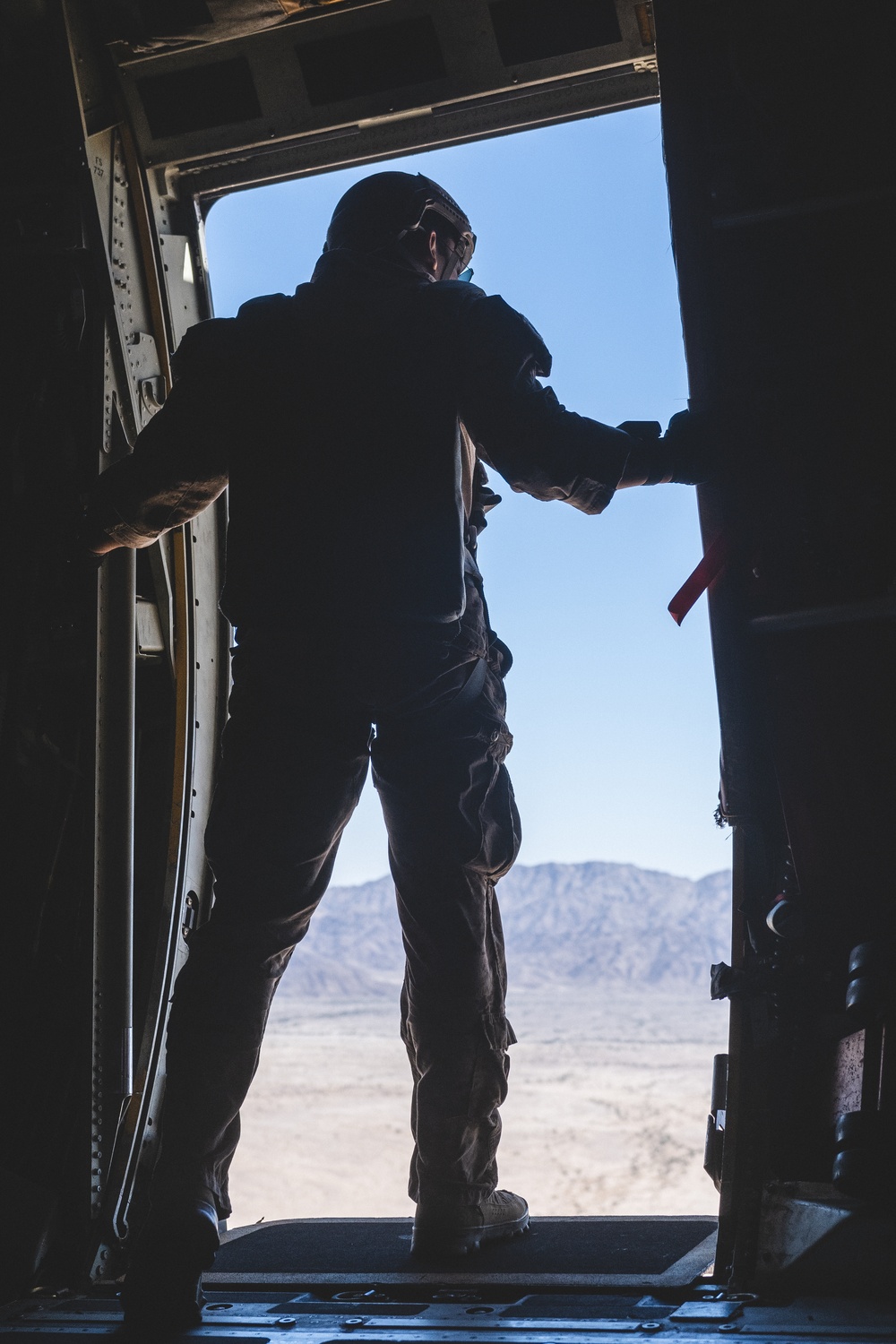 U.S. Marines attached to 8th Engineer Support Battalion Conduct Air Delivery Operations