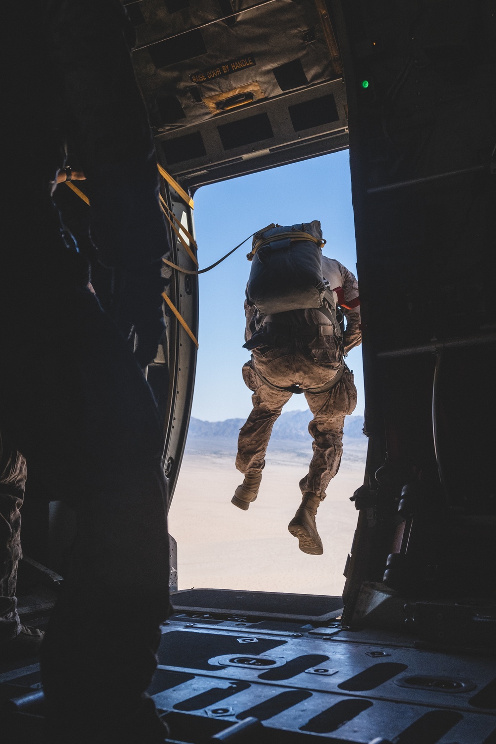 U.S. Marines attached to 8th Engineer Support Battalion Conduct Air Delivery Operations