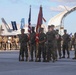 VMFA-533's Change of Command ceremony