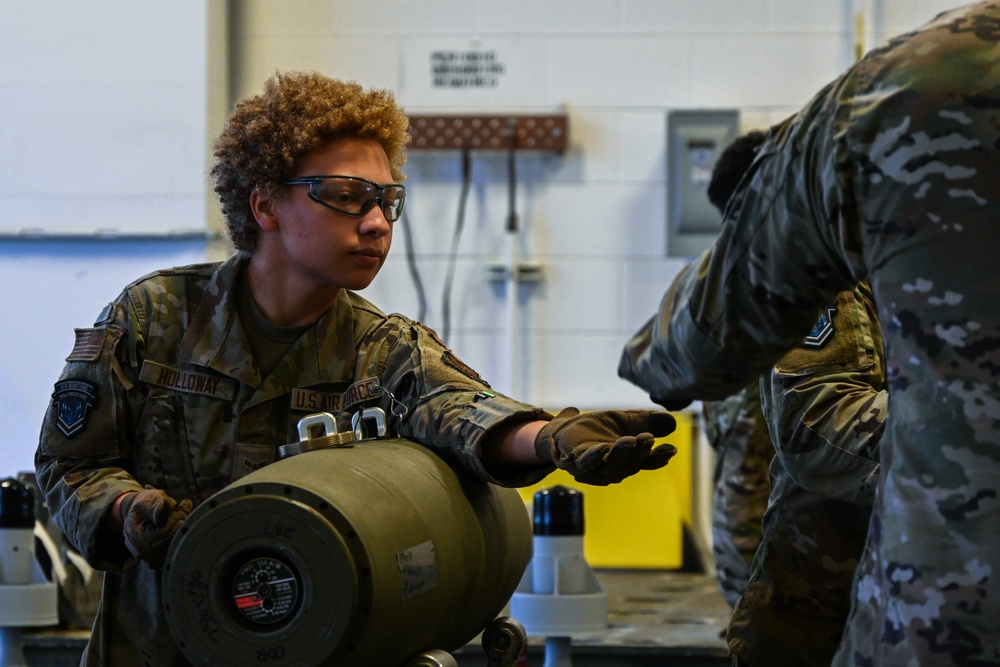 5th Munitions Squadron brings the boom during Operation Tundra Swan