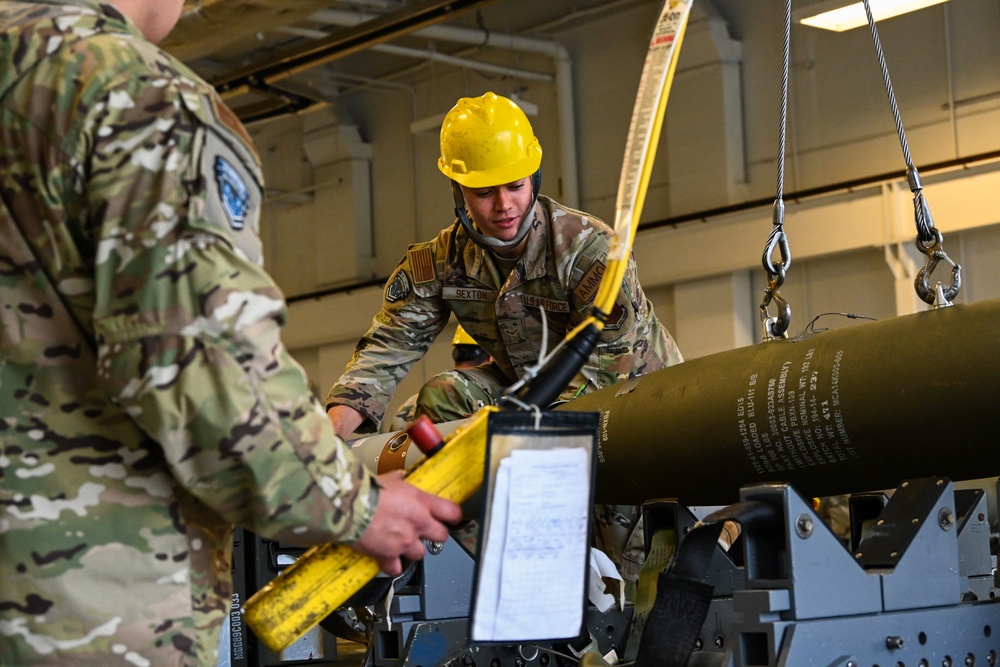 5th Munitions Squadron brings the boom during Operation Tundra Swan