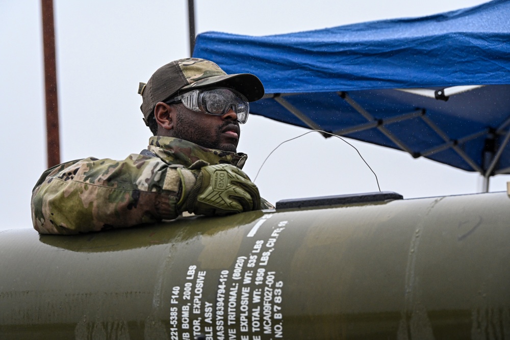 5th Munitions Squadron brings the boom during Operation Tundra Swan