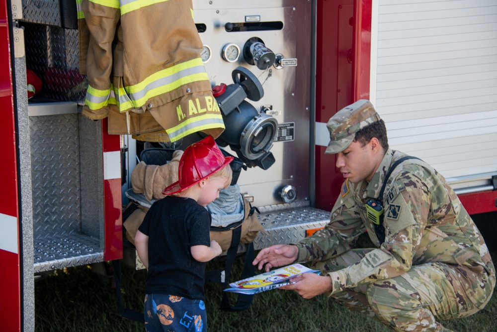 Fort Stewart Fire Department Spreads Awareness for Fire Prevention Week