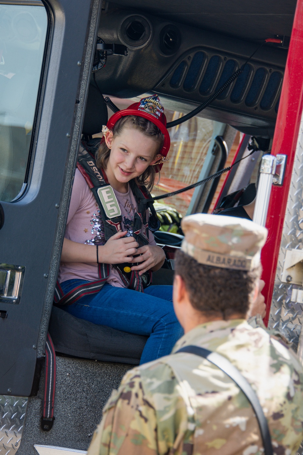 Fort Stewart Fire Department Spreads Awareness for Fire Prevention Week