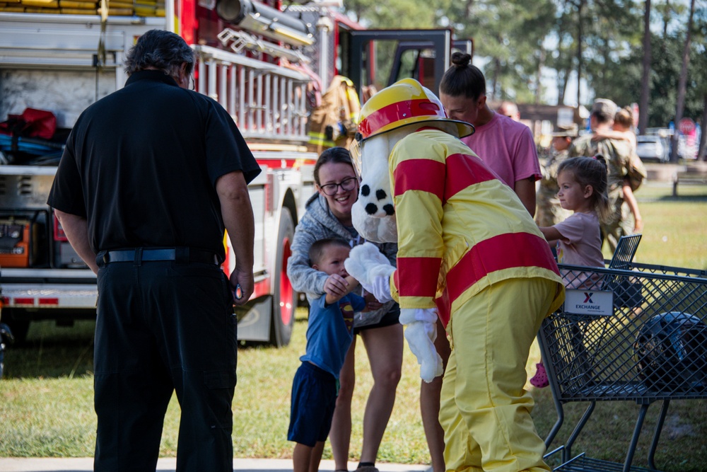 Fort Stewart Fire Department Spreads Awareness for Fire Prevention Week