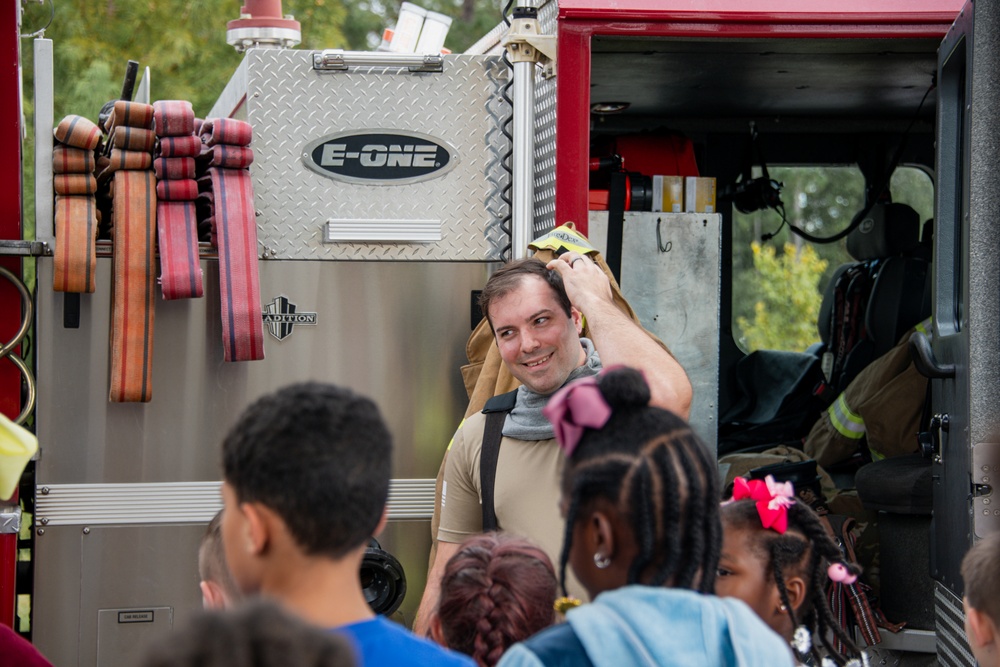 Fort Stewart Fire Department Spreads Awareness for Fire Prevention Week