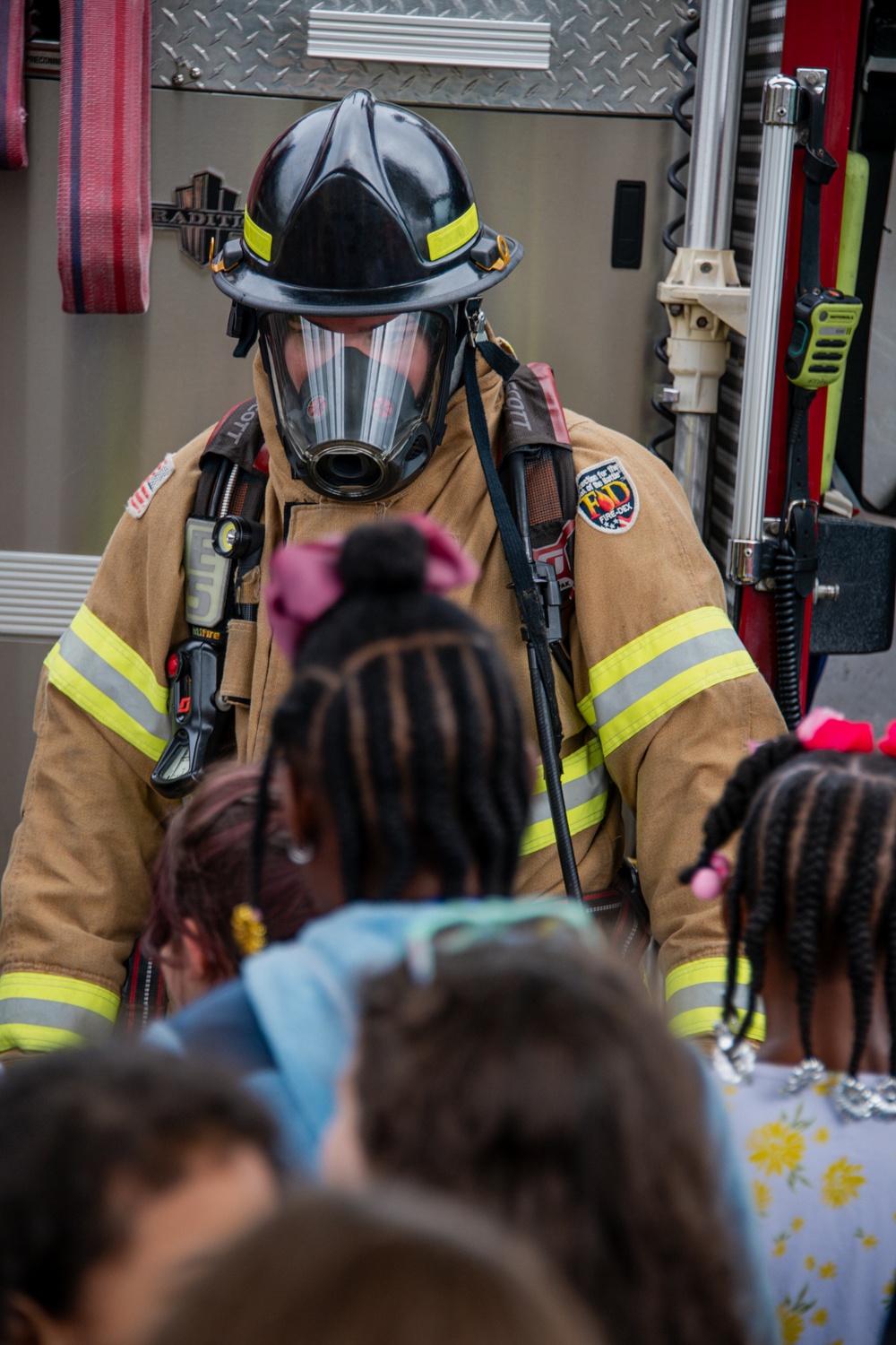 Fort Stewart Fire Department Spreads Awareness for Fire Prevention Week